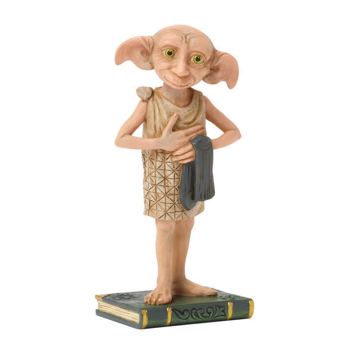 Jim Shore Harry Potter: Dobby With Sock Figurine sparkle-castle