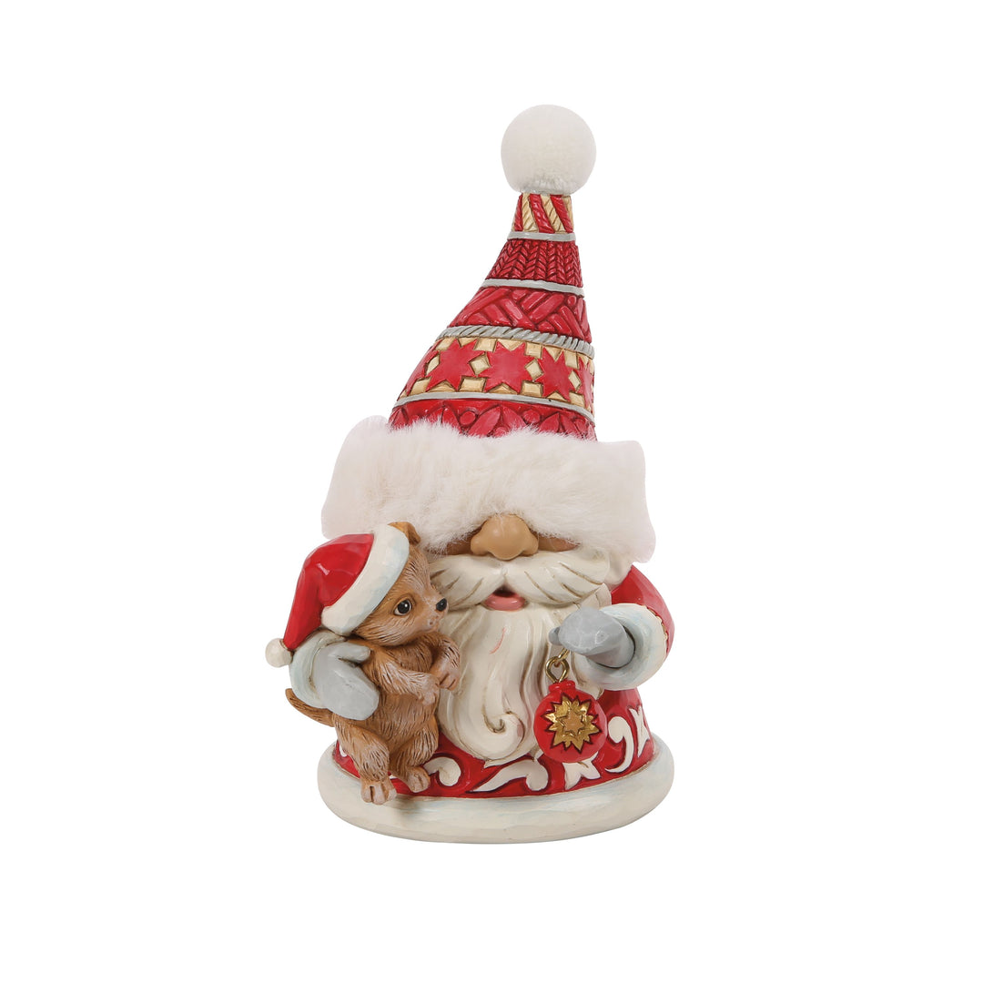 Jim Shore Heartwood Creek: Gnome Hugging Cute Puppy Figurine sparkle-castle