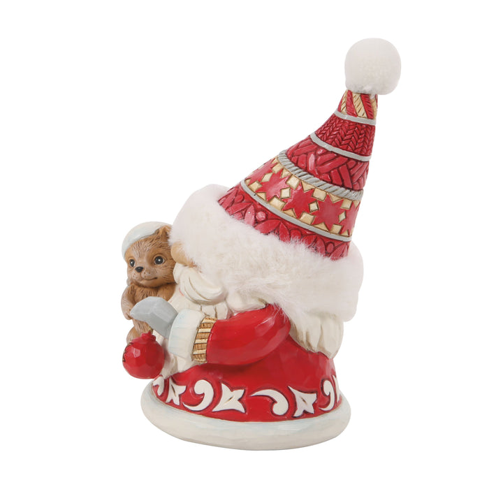 Jim Shore Heartwood Creek: Gnome Hugging Cute Puppy Figurine sparkle-castle