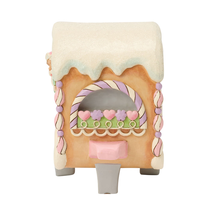 Jim Shore Heartwood Sweets: Santa's Camper Lit Figurine sparkle-castle