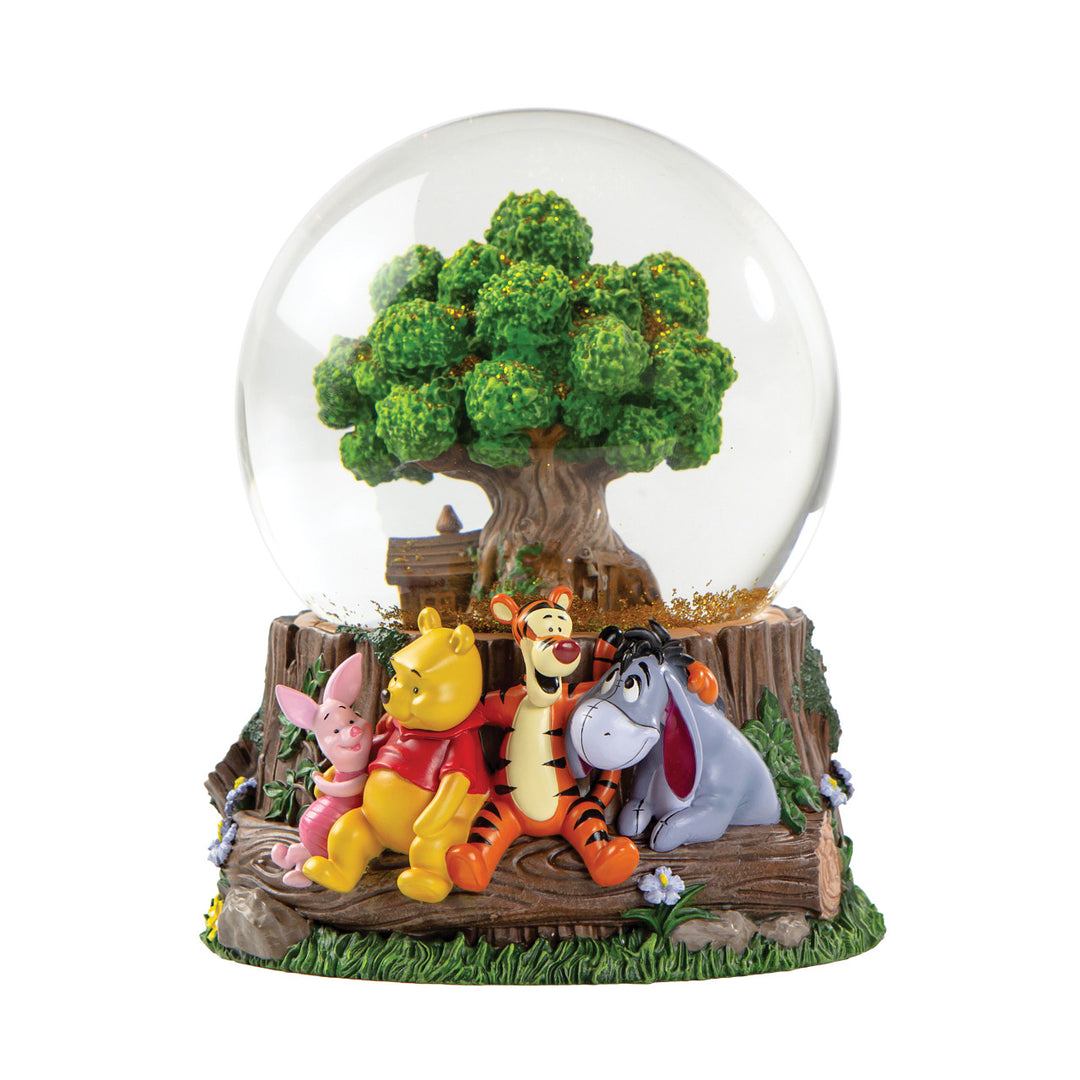 Disney Showcase: Winnie The Pooh 100MM Waterball sparkle-castle