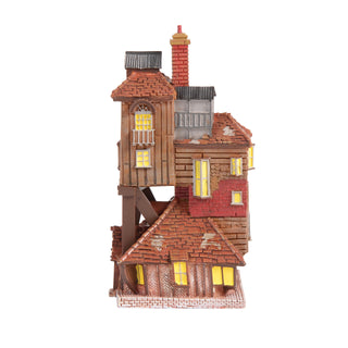 Department 56 Harry Potter Mini Enchantments: The Burrow sparkle-castle