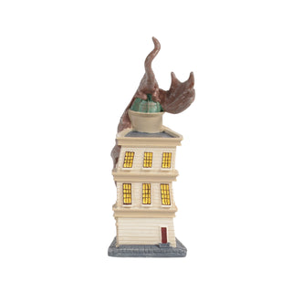 Department 56 Harry Potter Mini Enchantments: Gringotts Bank sparkle-castle