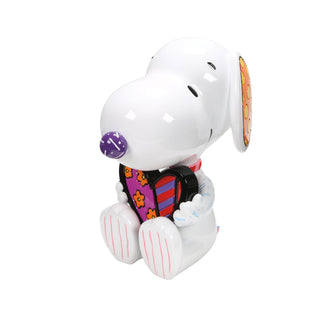 Peanuts Britto: Snoopy With Heart Big Figurine sparkle-castle