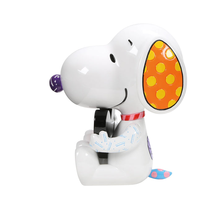 Peanuts Britto: Snoopy With Heart Big Figurine sparkle-castle