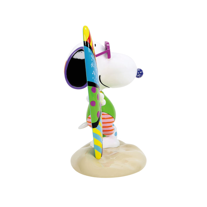 Peanuts Britto: Joe Cool Surf Figurine sparkle-castle
