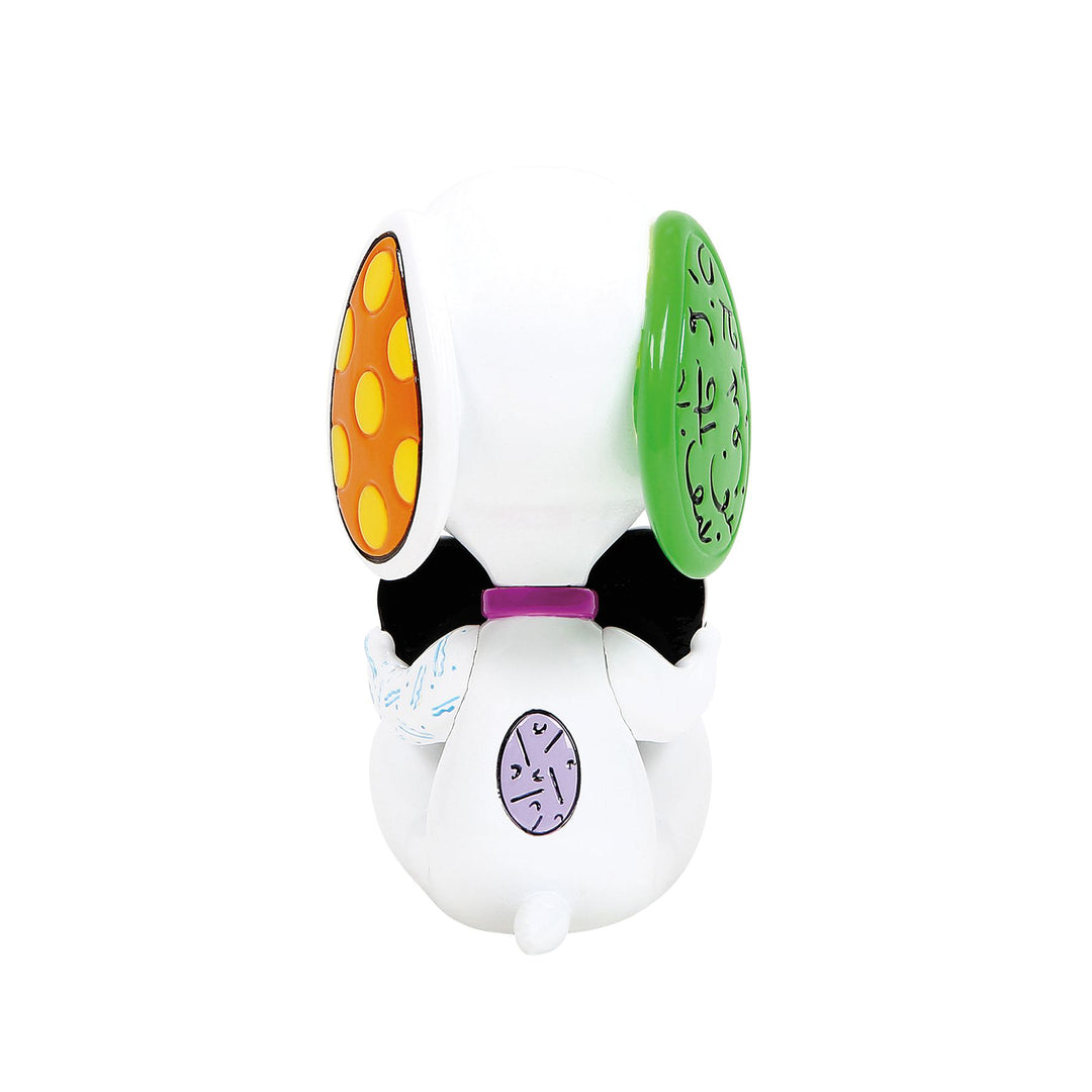 Peanuts Britto: Snoopy With Heart Miniature Figurine sparkle-castle