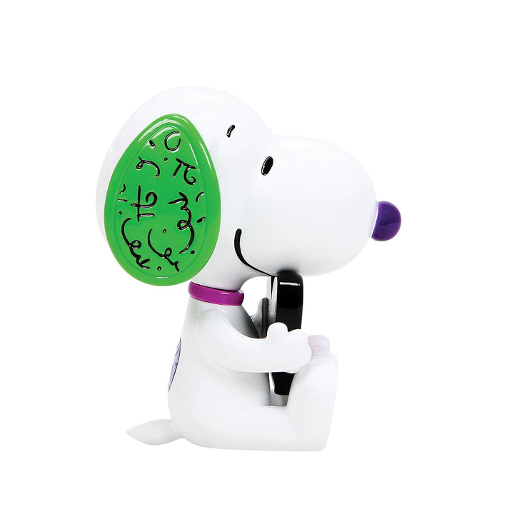 Peanuts Britto: Snoopy With Heart Miniature Figurine sparkle-castle