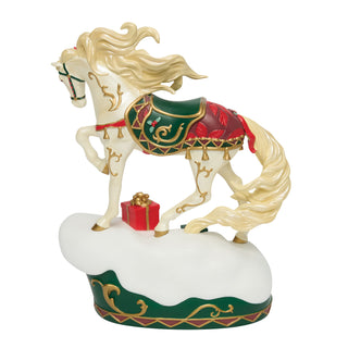Trail of Painted Ponies: Yuletide Majesty Figurine Limited Edition sparkle-castle