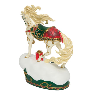 Trail of Painted Ponies: Yuletide Majesty Figurine Limited Edition sparkle-castle
