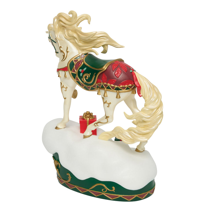 Trail of Painted Ponies: Yuletide Majesty Figurine Limited Edition sparkle-castle