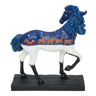 Trail of Painted Ponies: Up on the Housetop Figurine Limited Edition sparkle-castle