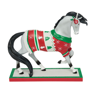 Trail of Painted Ponies: Christmas Sweater Figurine Limited Edition sparkle-castle