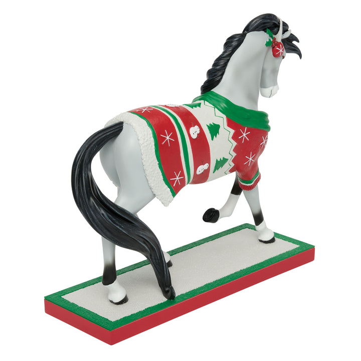 Trail of Painted Ponies: Christmas Sweater Figurine Limited Edition sparkle-castle