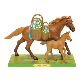 Trail of Painted Ponies: Mama's Helper Figurine Limited Edition sparkle-castle