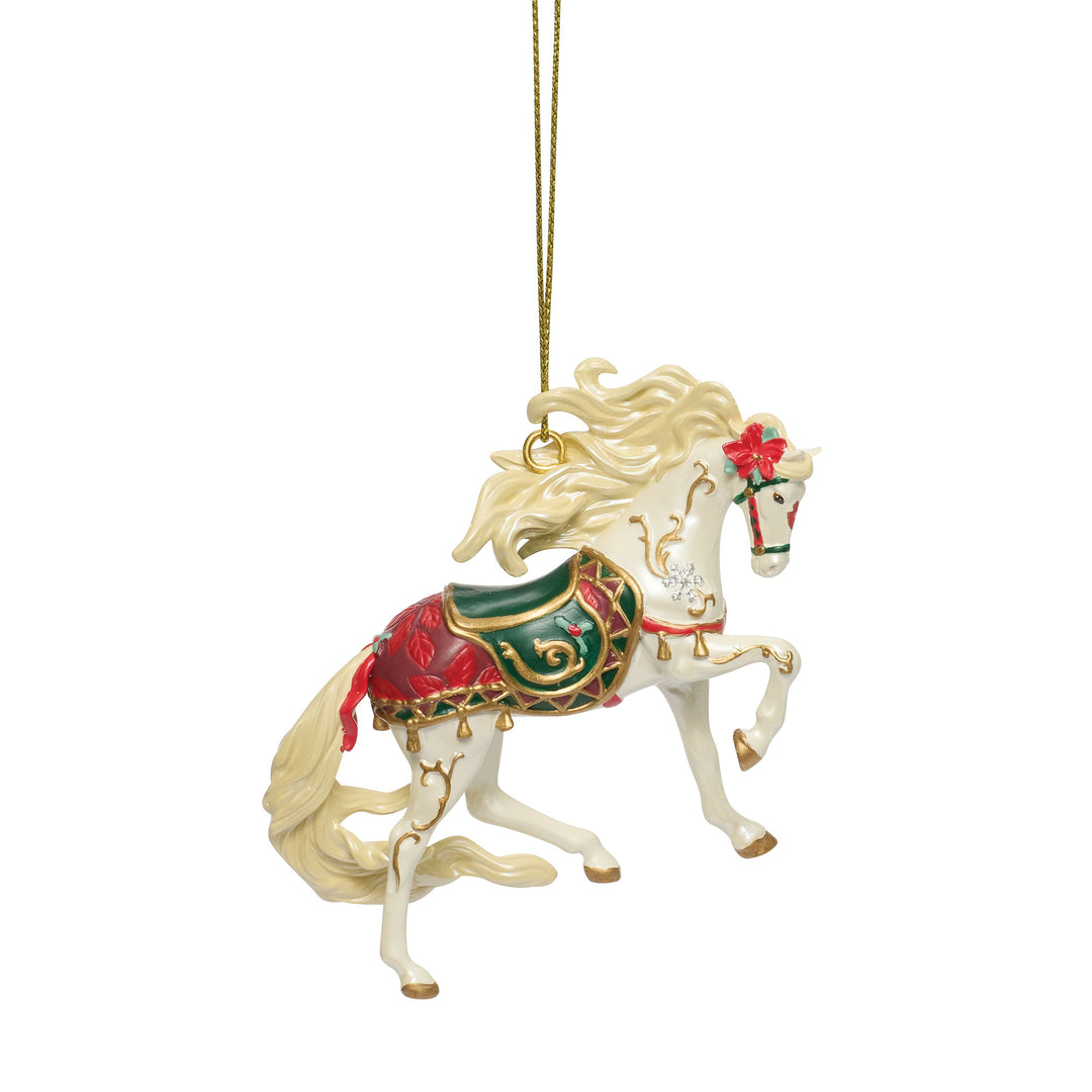 Trail of Painted Ponies: Joy of Christmas Hanging Ornament sparkle-castle