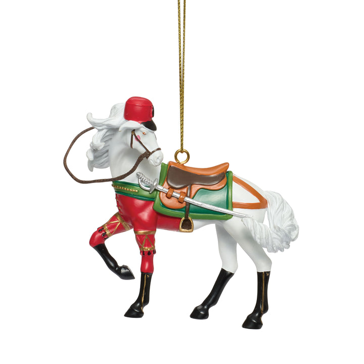 Trail of Painted Ponies: Nutcracker Toy Soldier Hanging Ornament sparkle-castle