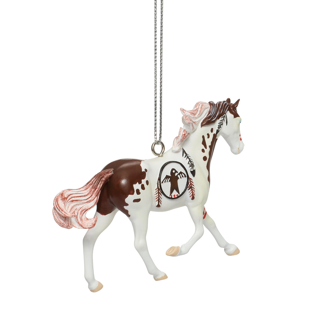 Trail of Painted Ponies: Medicine Hat Hanging Ornament sparkle-castle