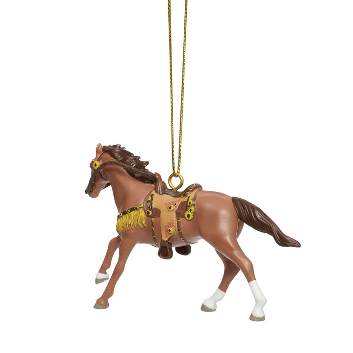 Trail of Painted Ponies: Sunflower Sorrel Hanging Ornament sparkle-castle