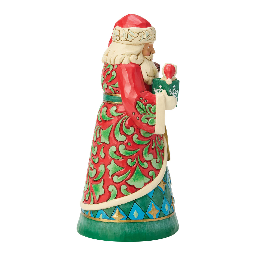 Jim Shore Heartwood Creek: Santa With Rescue Pets Figurine sparkle-castle