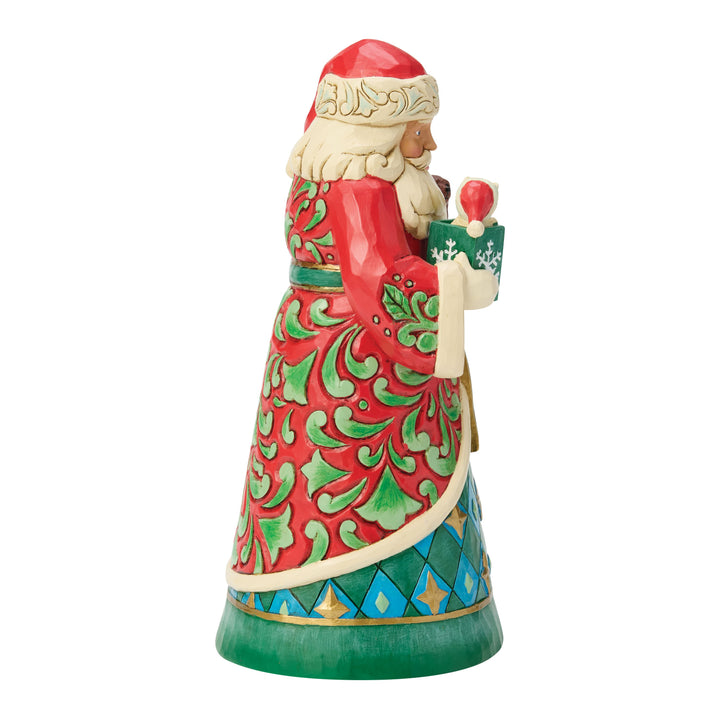Jim Shore Heartwood Creek: Santa With Rescue Pets Figurine sparkle-castle