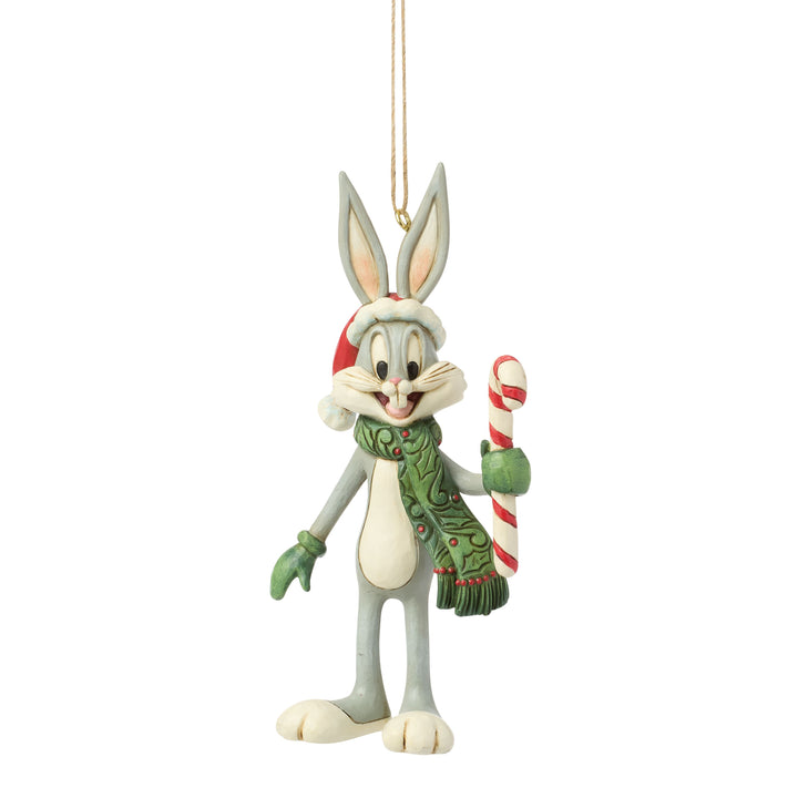 Jim Shore Looney Tunes: Bugs Bunny Hanging Ornament sparkle-castle