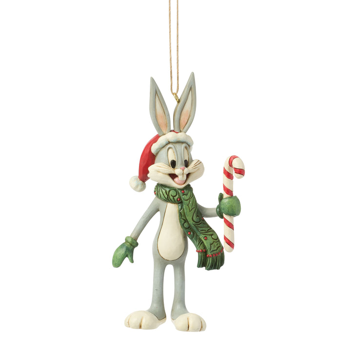 Jim Shore Looney Tunes: Bugs Bunny Hanging Ornament sparkle-castle