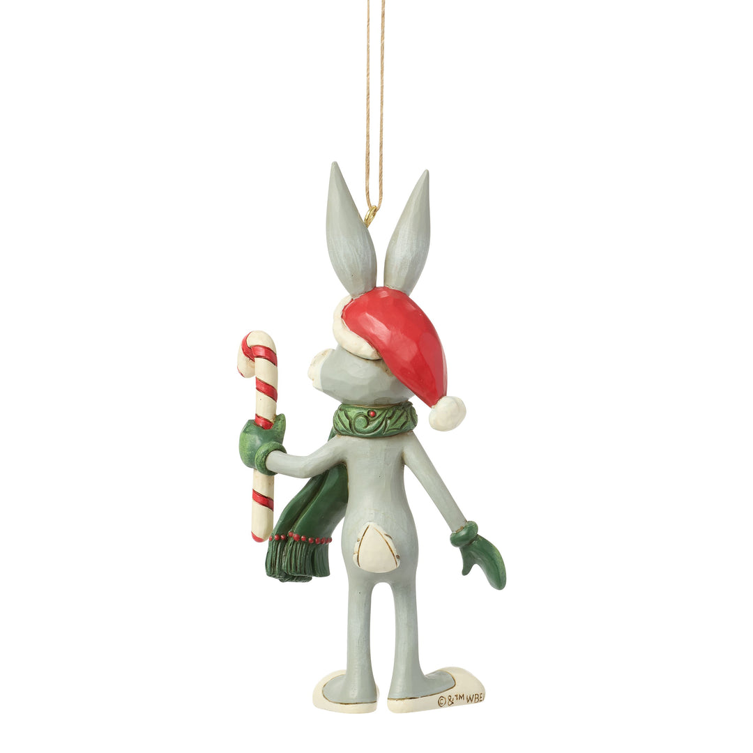Jim Shore Looney Tunes: Bugs Bunny Hanging Ornament sparkle-castle