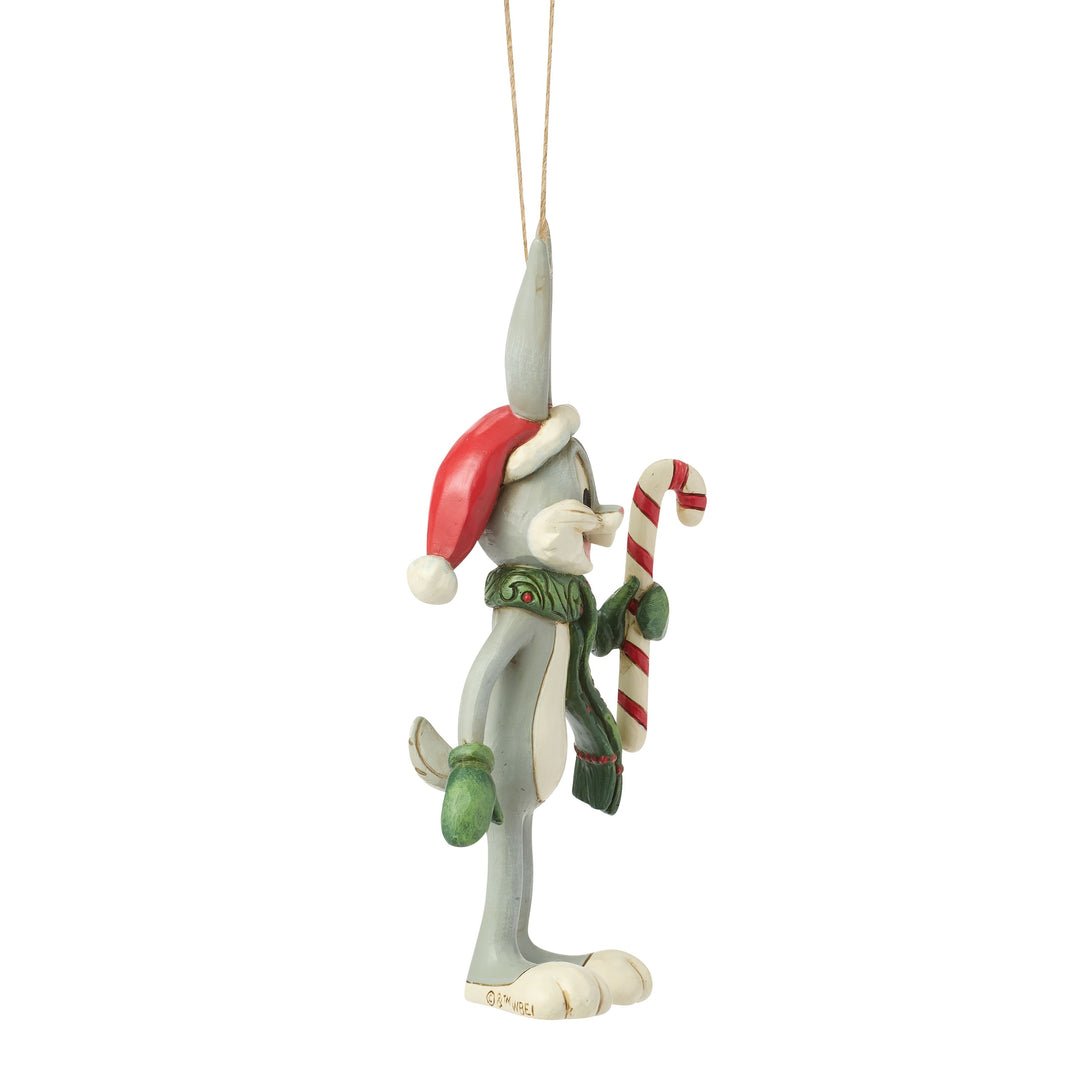 Jim Shore Looney Tunes: Bugs Bunny Hanging Ornament sparkle-castle