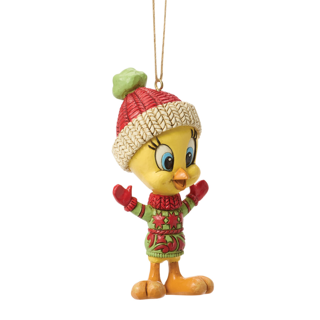 Jim Shore Looney Tunes: Tweety Hanging Ornament sparkle-castle