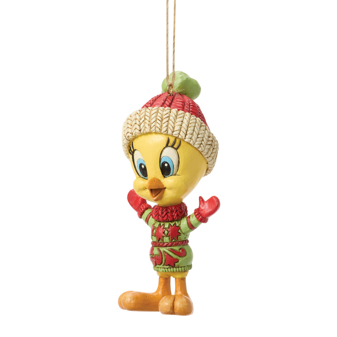 Jim Shore Looney Tunes: Tweety Hanging Ornament sparkle-castle