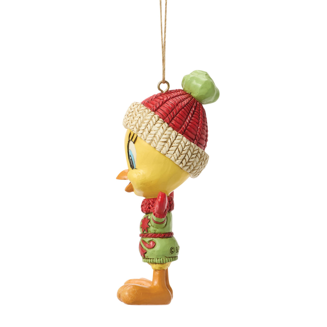 Jim Shore Looney Tunes: Tweety Hanging Ornament sparkle-castle