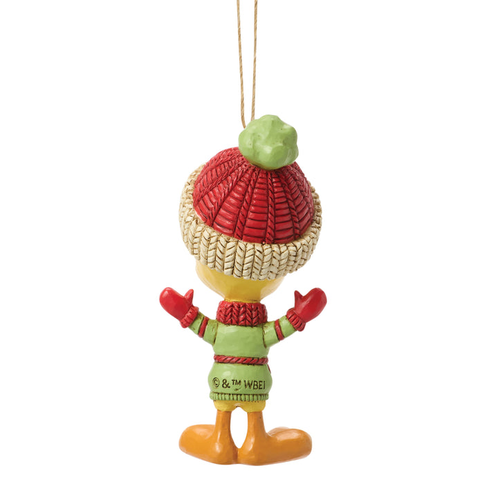 Jim Shore Looney Tunes: Tweety Hanging Ornament sparkle-castle