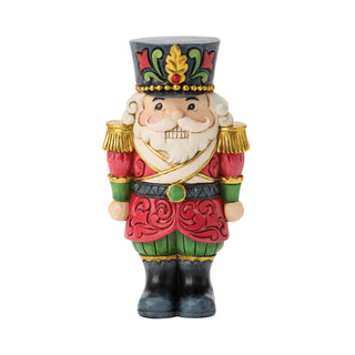 Jim Shore Heartwood Creek: Nutcracker Miniature Figurine sparkle-castle