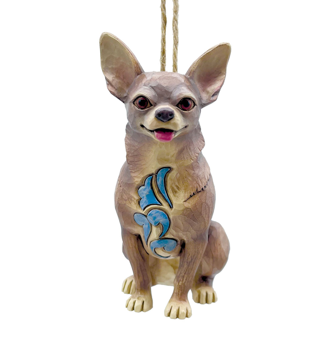 Jim Shore Heartwood Creek: Chihuahua Dog Hanging Ornament sparkle-castle