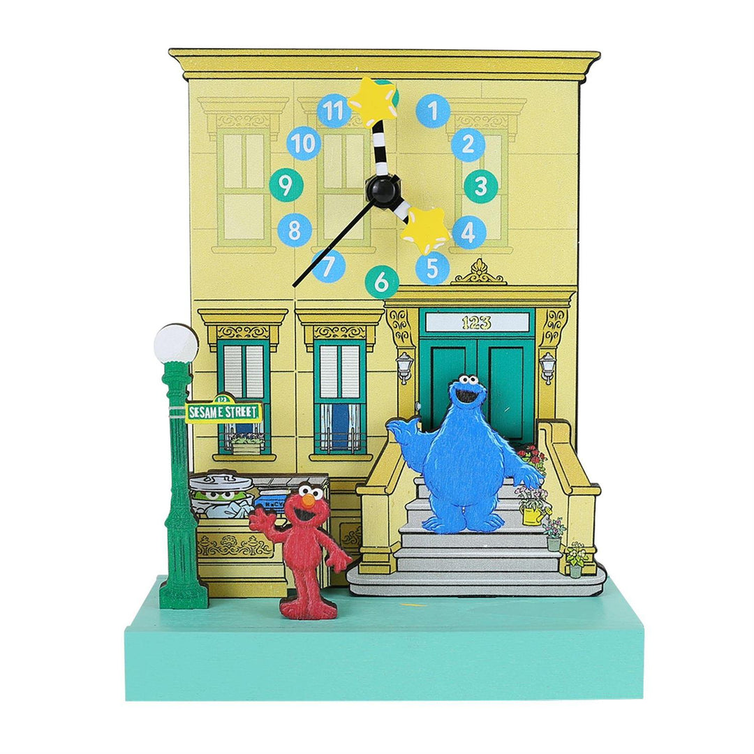 Allen Designs: Sesame Street Desk Clock sparkle-castle