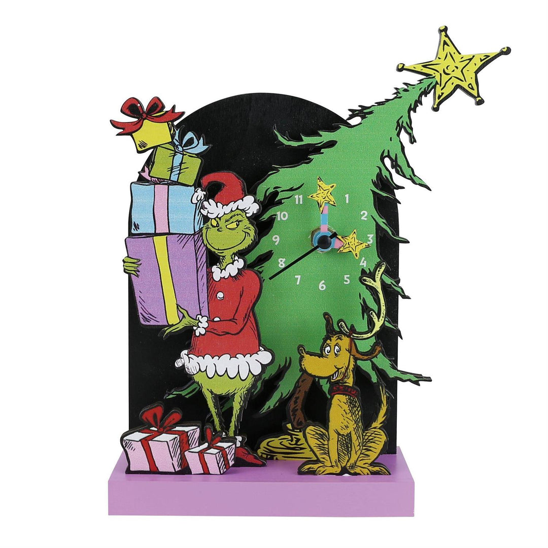 Allen Designs: Grinch Desk Clock sparkle-castle