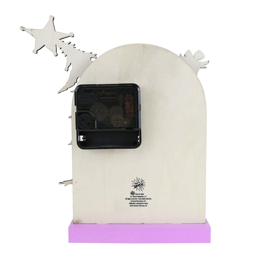 Allen Designs: Grinch Desk Clock sparkle-castle