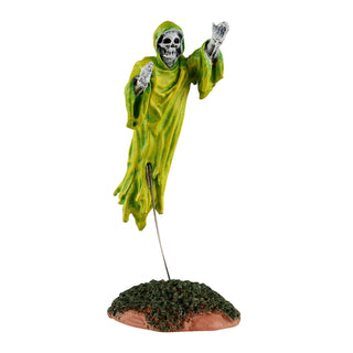 Lemax Spooky Town Halloween Village Accessory: Flying Spectre sparkle-castle