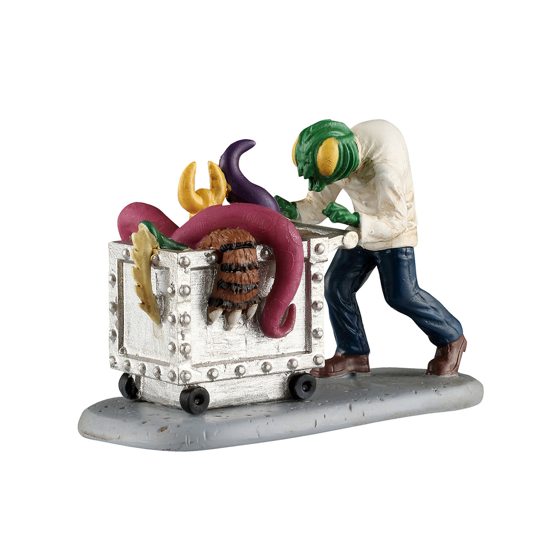 Lemax Spooky Town Halloween Village Accessory: Dr. Dreadmoor's Creepy Creatures sparkle-castle