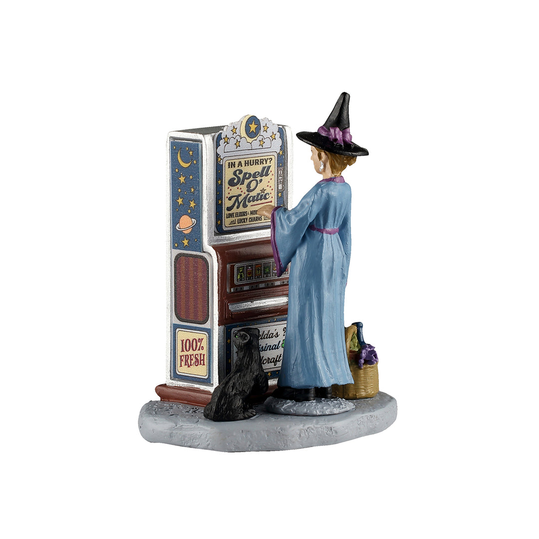 Lemax Spooky Town Halloween Village Accessory: Spell O' Matic sparkle-castle