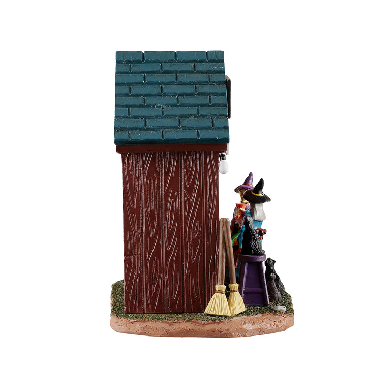 Lemax Spooky Town Halloween Village Accessory: Spooky Spirits Cafe sparkle-castle