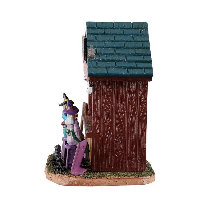 Lemax Spooky Town Halloween Village Accessory: Spooky Spirits Cafe sparkle-castle