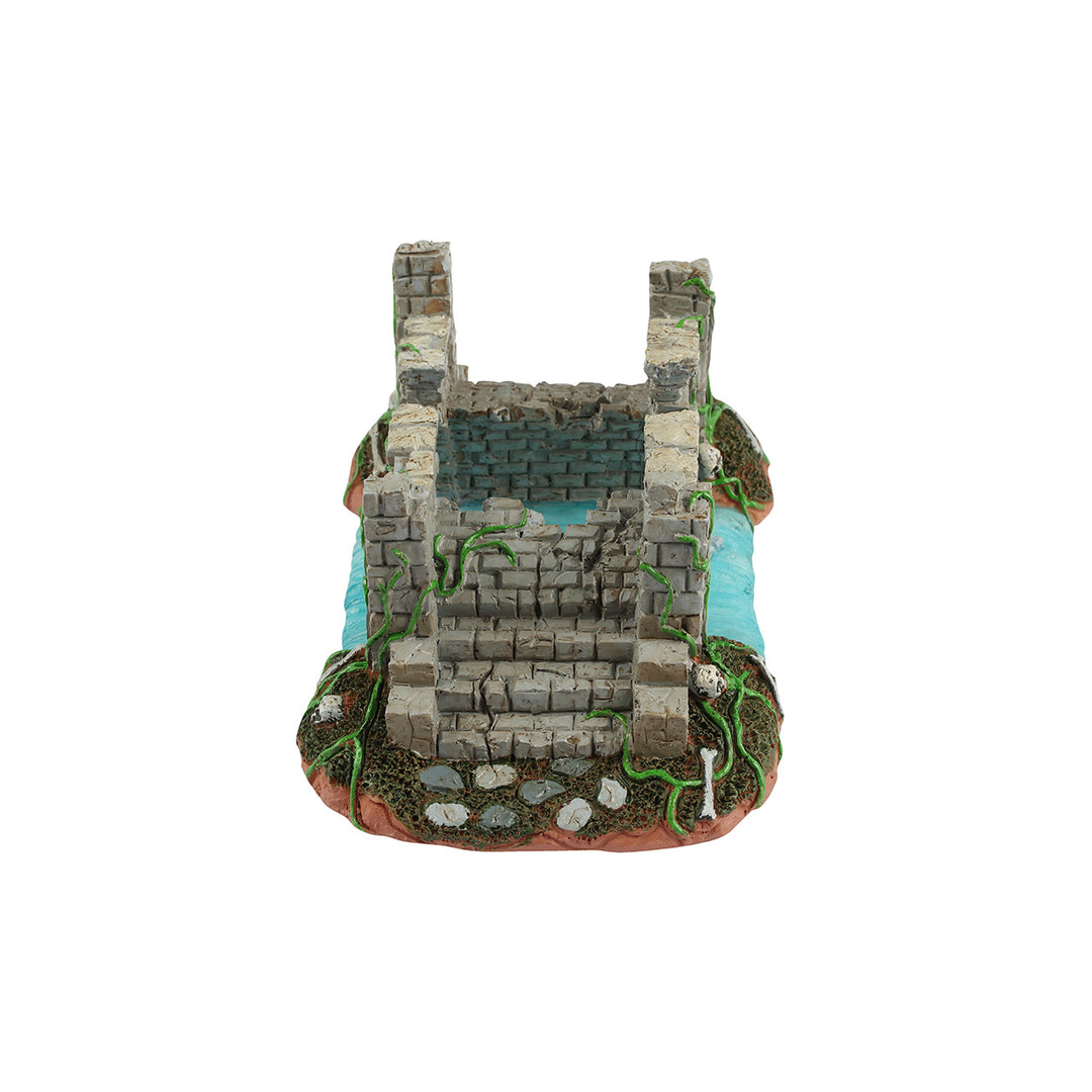 Lemax Spooky Town Halloween Village Accessory: Broken Bridge sparkle-castle