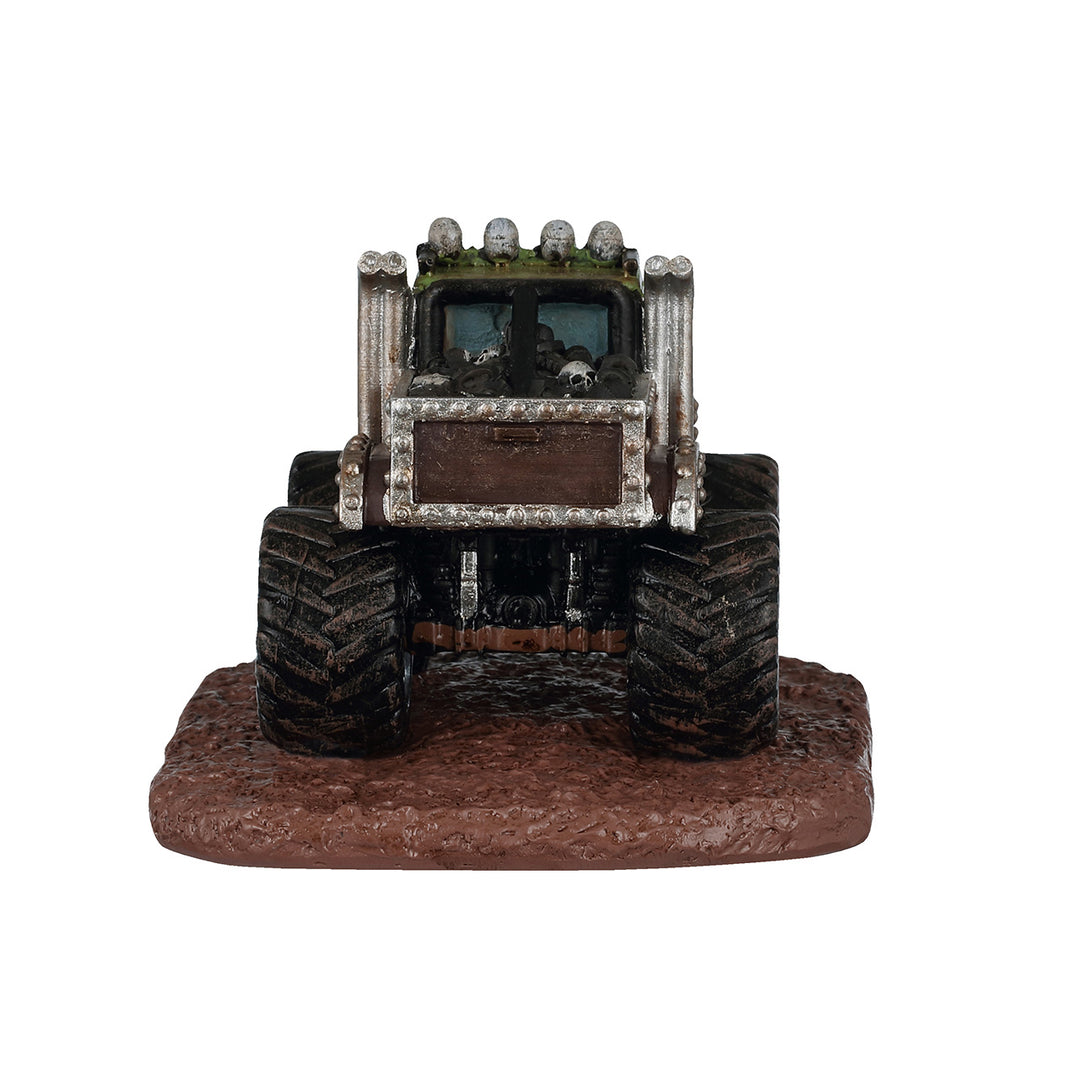 Lemax Spooky Town Halloween Village Accessory: Wretched Wreck Monster Truck sparkle-castle