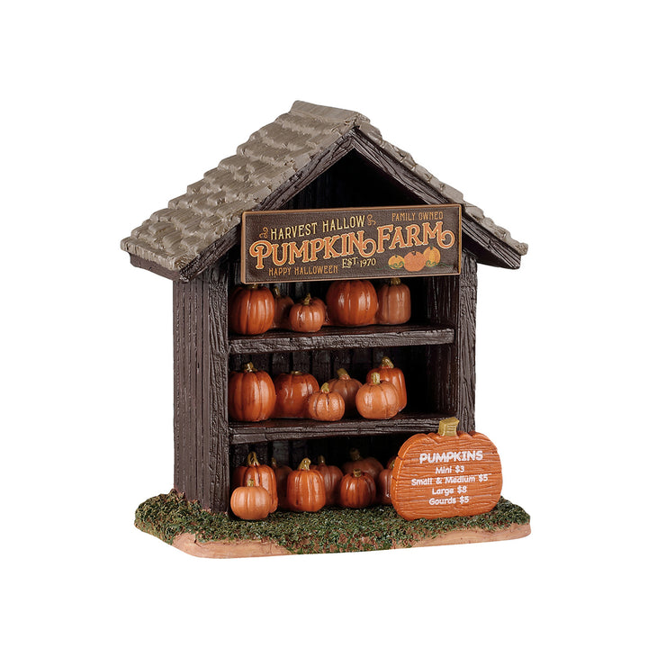 Lemax Spooky Town Halloween Village Accessory: Pumpkin Shop sparkle-castle