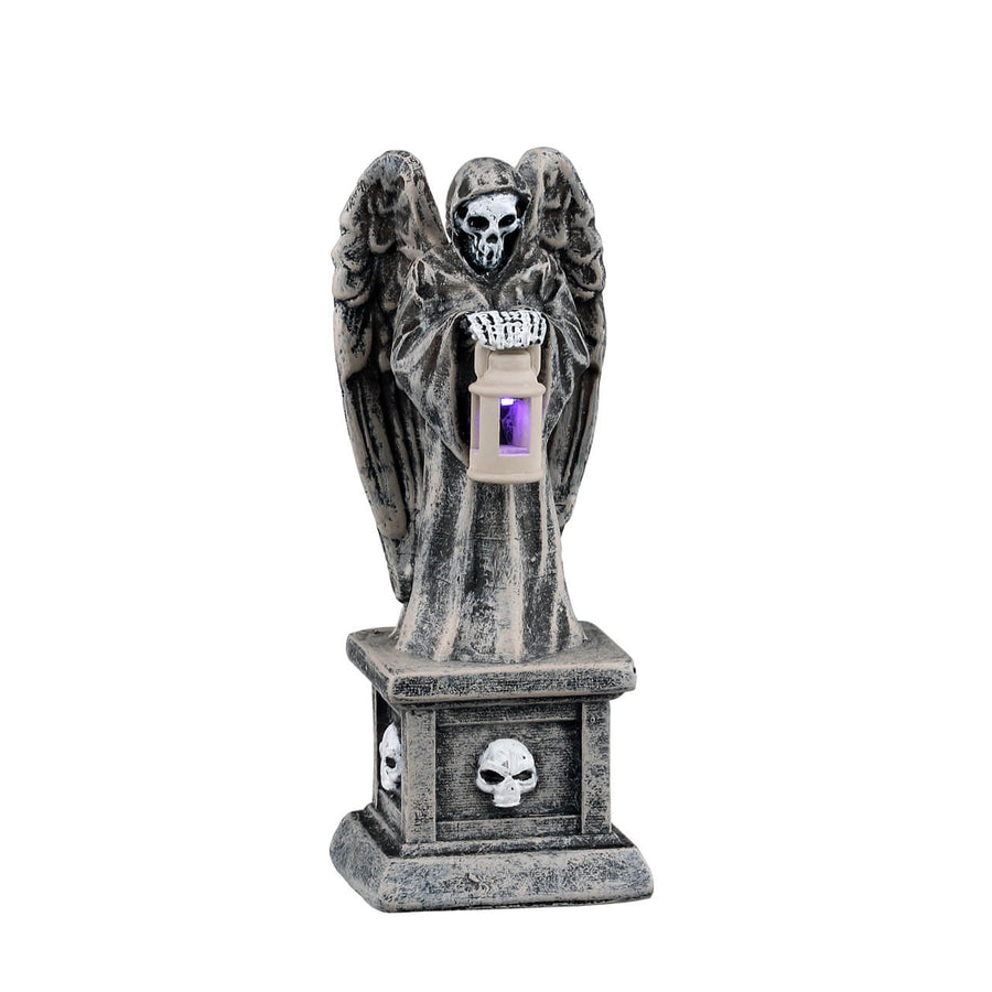 Lemax Spooky Town Halloween Village Accessory: Cemetery Sentinal sparkle-castle