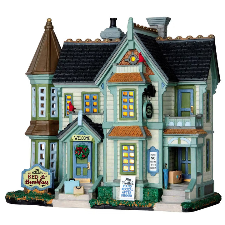Lemax Caddington Village: Miss Noelle's Bed & Breakfast sparkle-castle