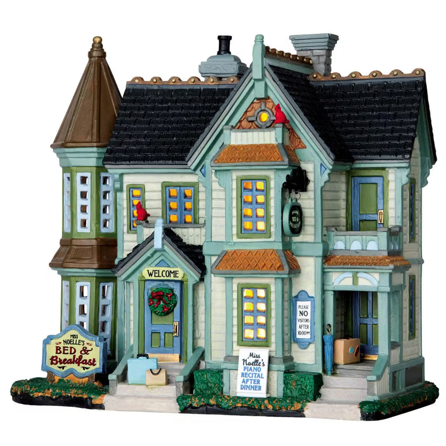 Lemax Caddington Village: Miss Noelle's Bed & Breakfast sparkle-castle