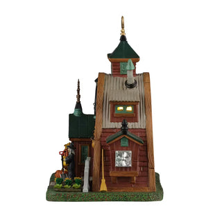 Lemax Spooky Town Halloween Village: Imelda's Herbs sparkle-castle